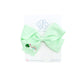 St. Patty's Hair Bow (Green, Pink)