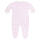 Nellapima Pink Cheetah Print Zipper Footie