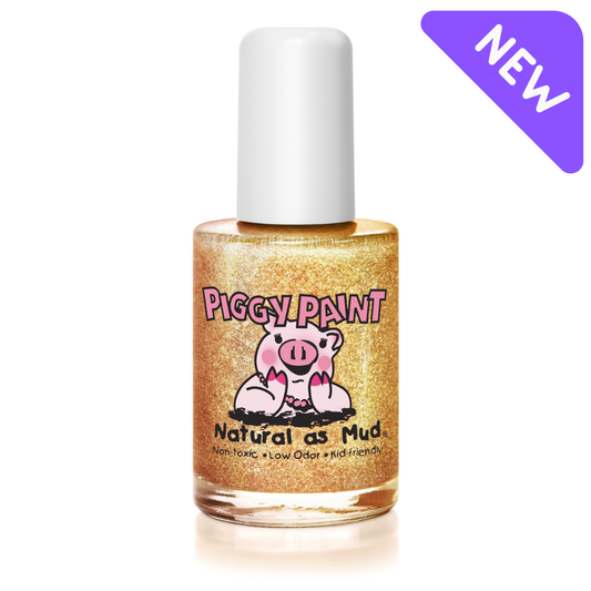 Piggy Paint Heart of Gold Non-Toxic Kids Nail Polish