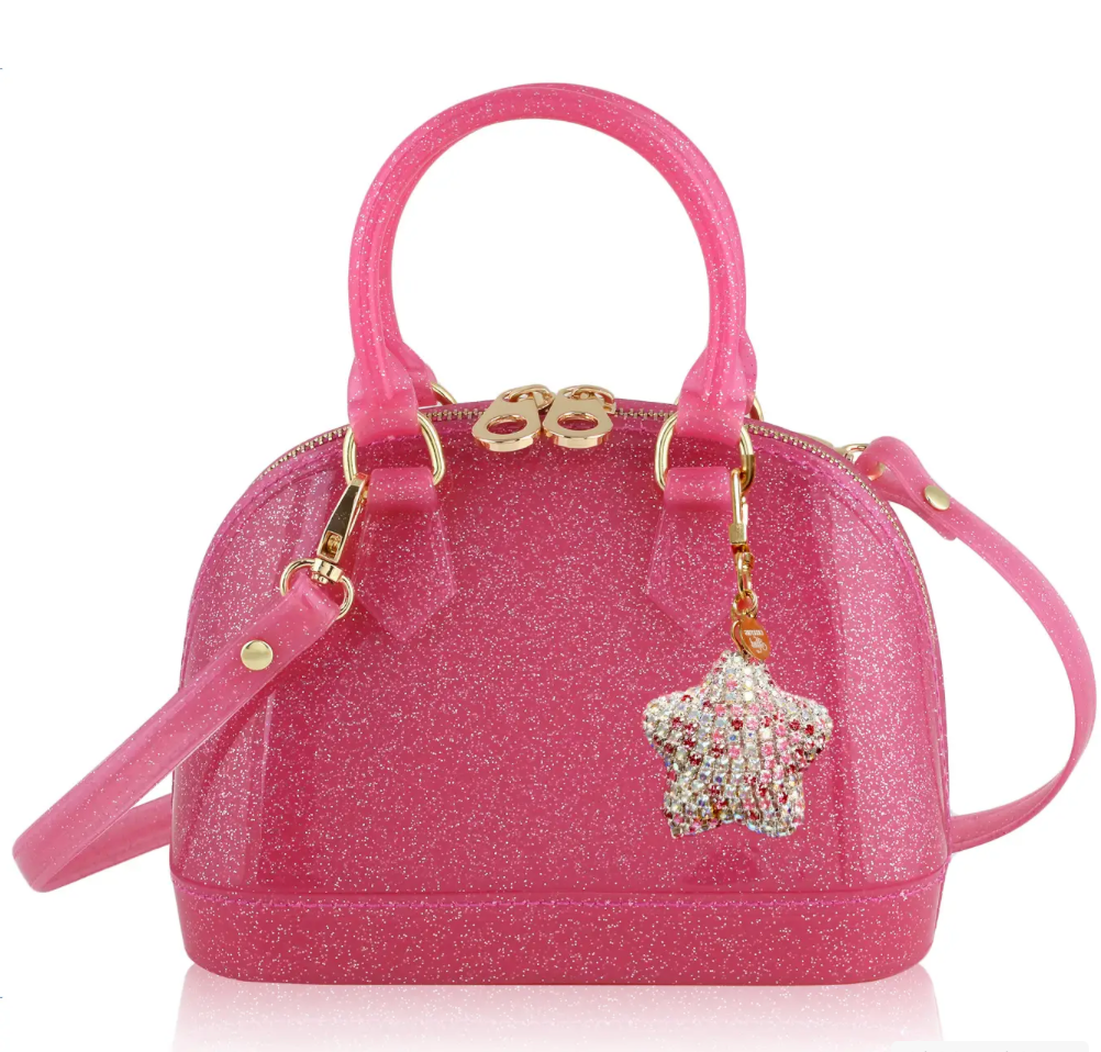 Carrying Kind Cate in Hot Pink Sparkle: Charming Addition