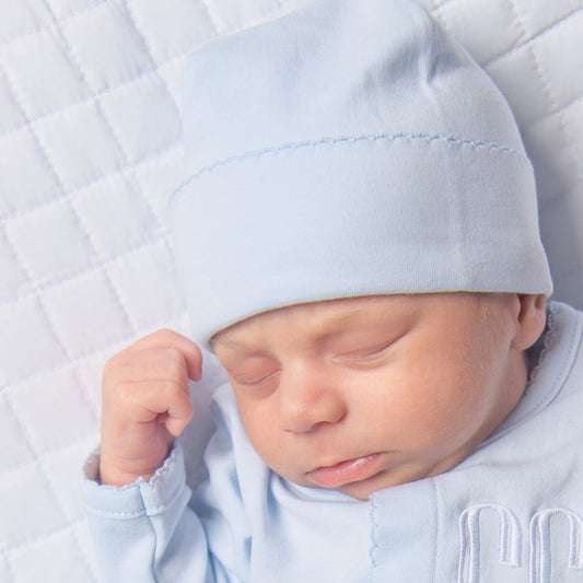 Magnolia Baby Essentials Solid Blue Hat