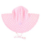 Rufflebutts Girls Pink Polka Dot Swim Hat