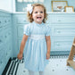 Ruth and Ralph Blue Velvet Holiday Dress
