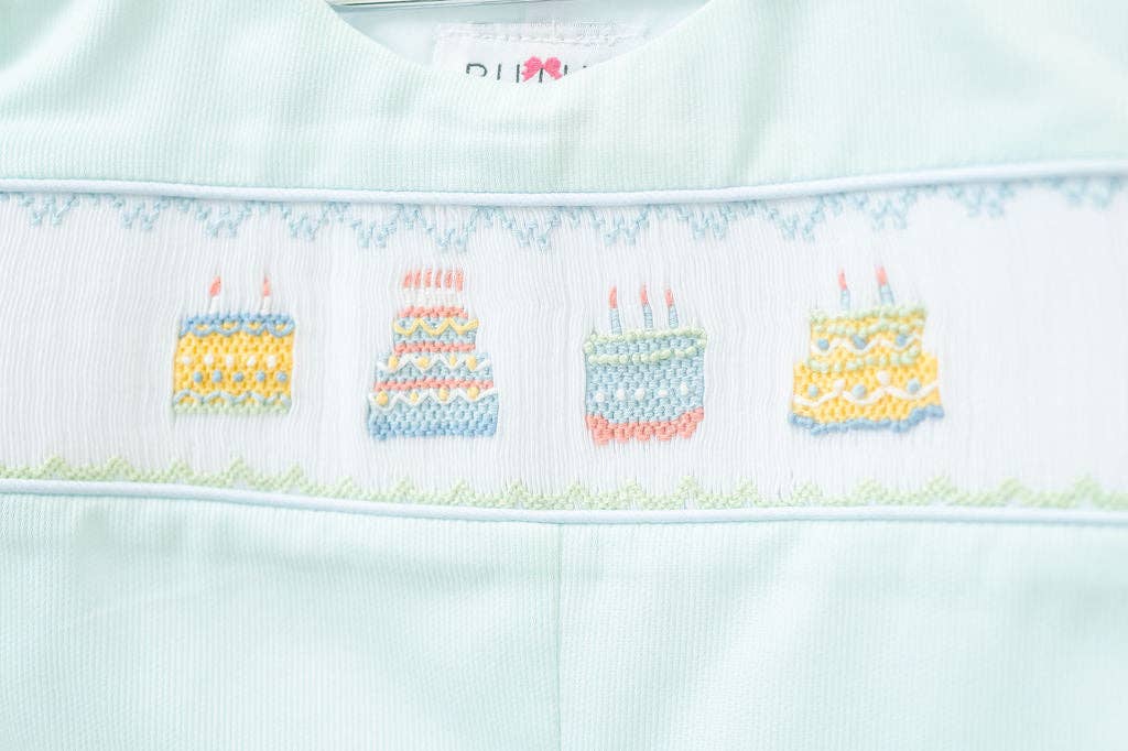 Ruth and Ralph Mint Green Birthday Boy Benjamin Jonjon