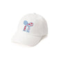 Sweet Wink Patchwork Bow Patch Patch Baseball Hat - Fourth of July