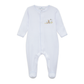 Magnolia Baby Bunny's Basket Footie - Light Blue