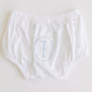 Terry Tots Diaper Cover - Blue Embroidered Dots