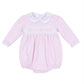 Magnolia Baby Birthday Classics Smocked Long Sleeve Bubble - Pink