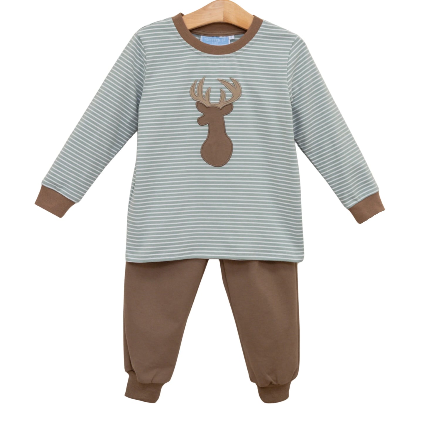 Trotter Street Deer Pant Set