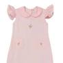 LuLu Bebe Ruby Pink Flutter Sleeve Dress with Pockets