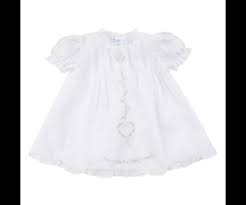 Feltman Brothers White Floral Heart Slip Dress
