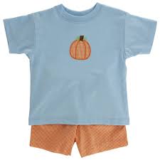 Bailey Boys Lil Pumpkin Patch Boys Short Set