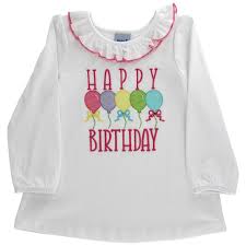 Bailey Boys Happy Birthday Girls L/S T-Shirt