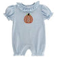Bailey Boys Lil Pumpkin Patch Short Knit Romper Girls