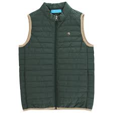 Bailey Boys Quilted Vest, Forest