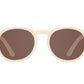 Babiators Classic Keyhole Sunglasses:  Sweet Cream--Ages 3-5