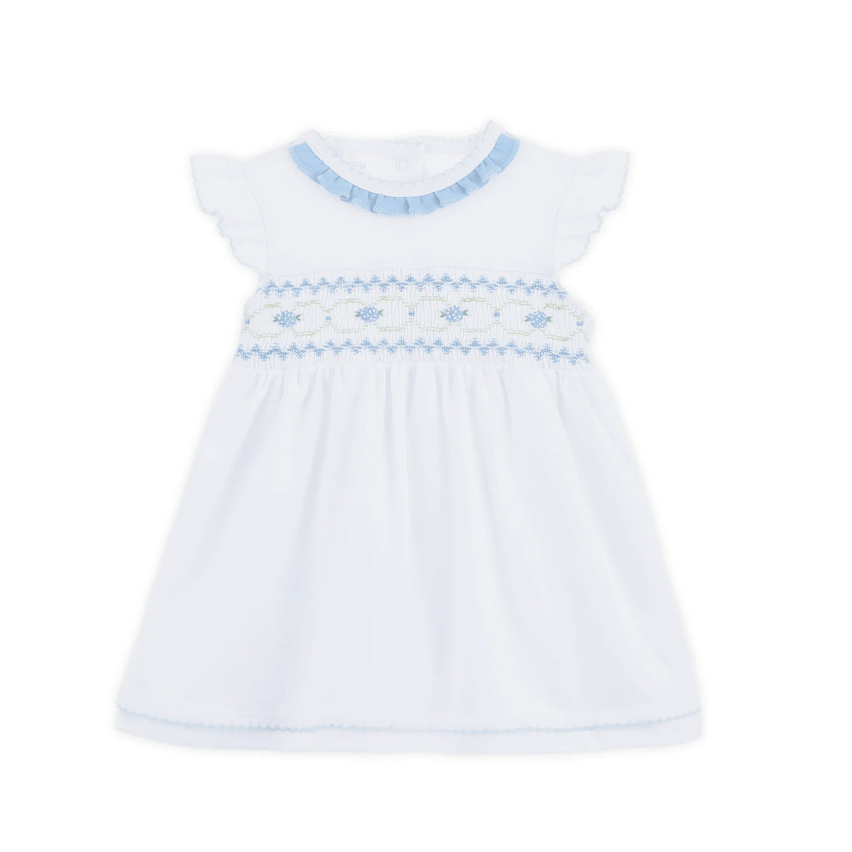Magnolia Baby Dreamy Hydrangeas Smocked Dress