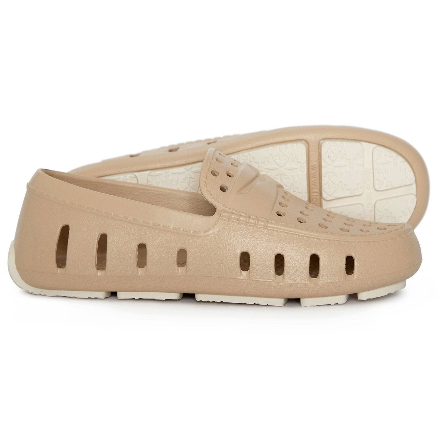 FLOAFERS PRODIGY DRIVER WARM SAND/COCONUT - KIDS