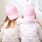 Bits and Bows Big Sister Bow Baseball Hat (Baby, Youth)