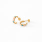 Pip Pop Post Star Huggie Stud Earrings - Hypoallergenic, Flat Back, Girl