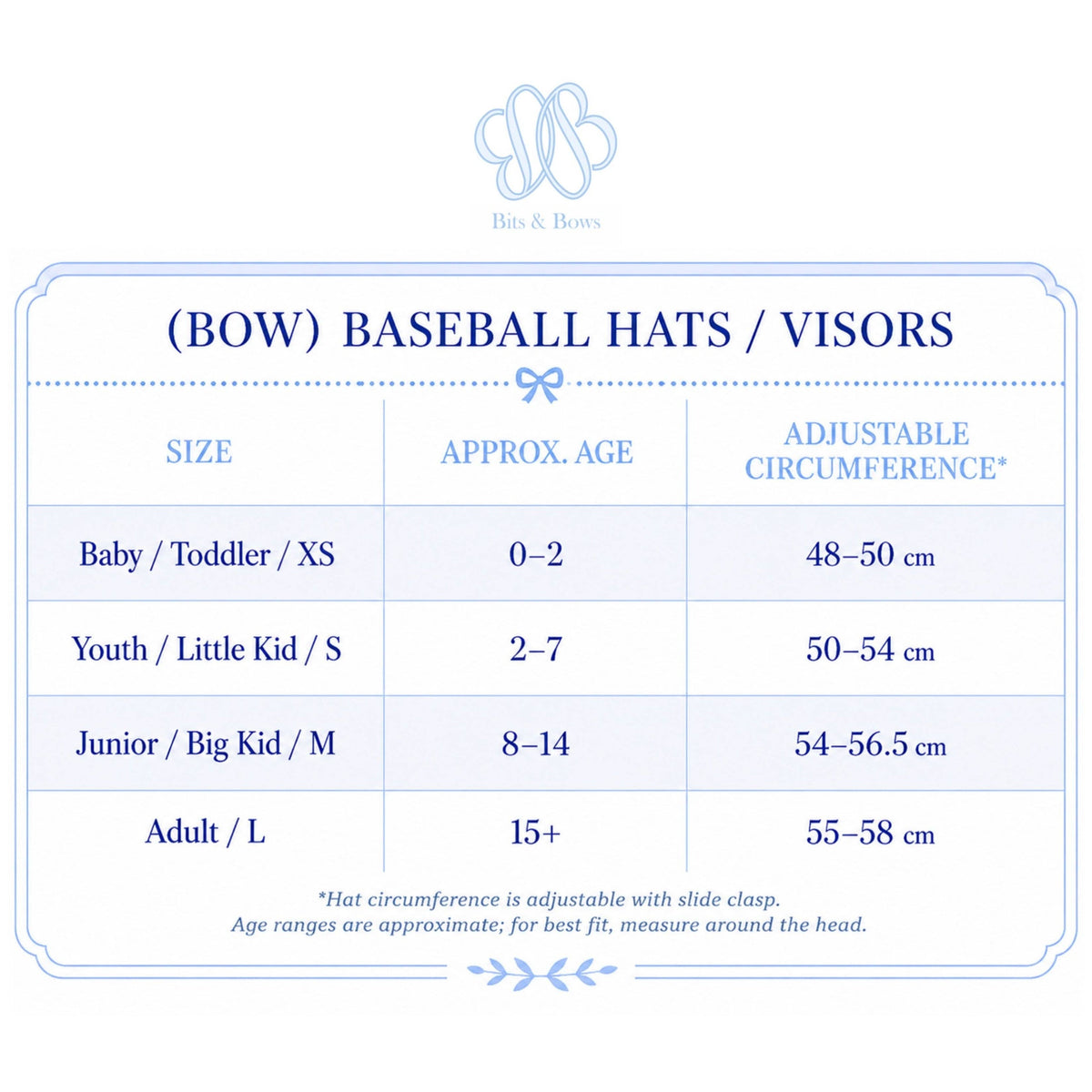 Bits and Bows Clemson Tigers Baseball Hat