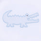 Magnolia Baby Gator Applique Bubble - Light Blue