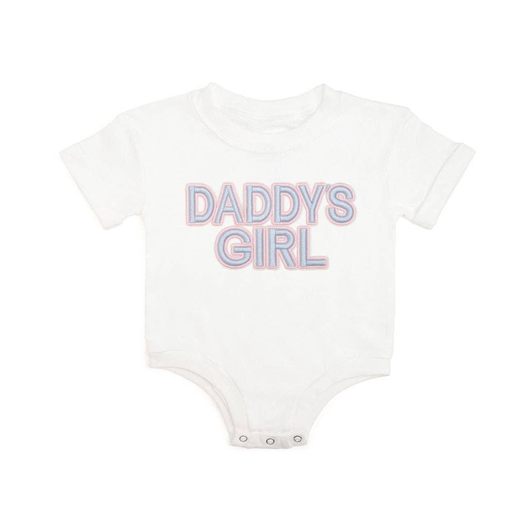 Daddy's Girl Patch Short Sleeve Romper - Father's Day