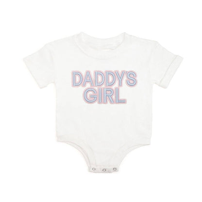 Daddy's Girl Patch Short Sleeve Romper - Father's Day