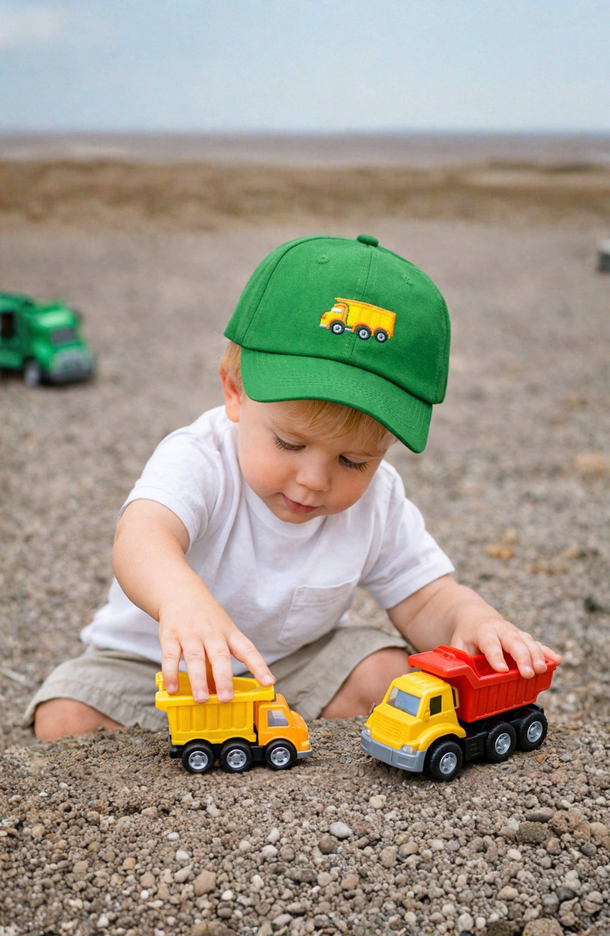 Bits and Bows Dump Truck Baseball Hat