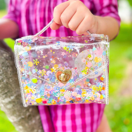 Carrying Kind Gussie: Multi Sparkle Purse