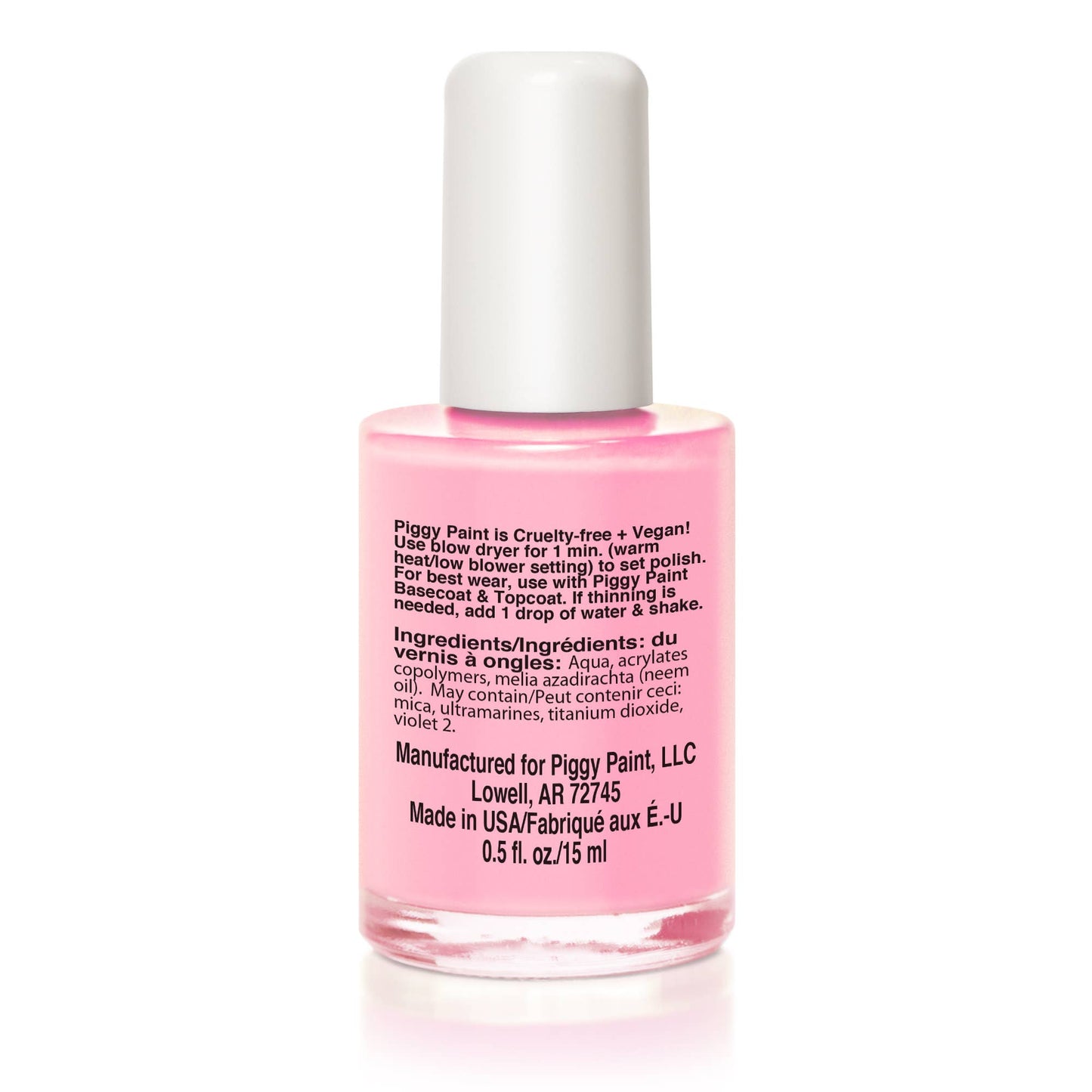 Piggy Paint Muddles The Pig Non-Toxic Kids Nail Polish
