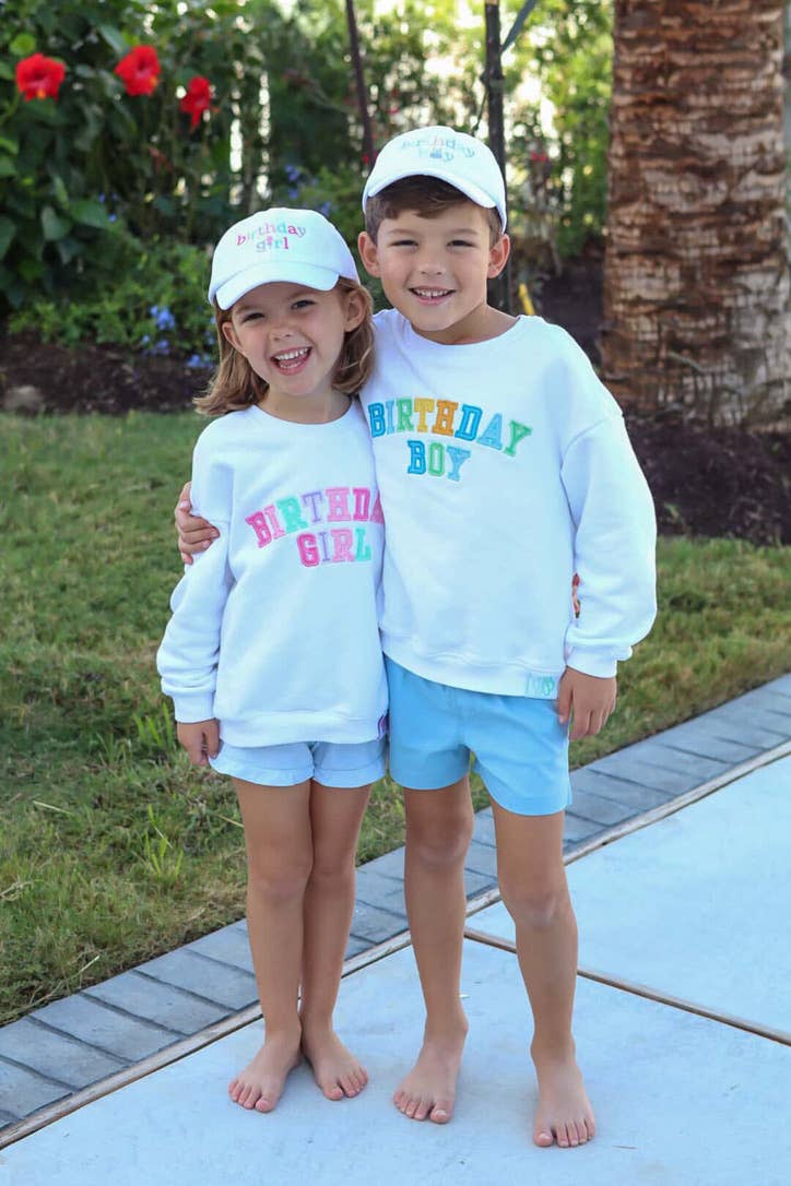 Bits and Bows Birthday Boy Sweatshirt
