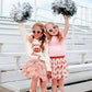 Sweet Wink Gingham Printed Tulle Tiered Tutu - Kids Clothing