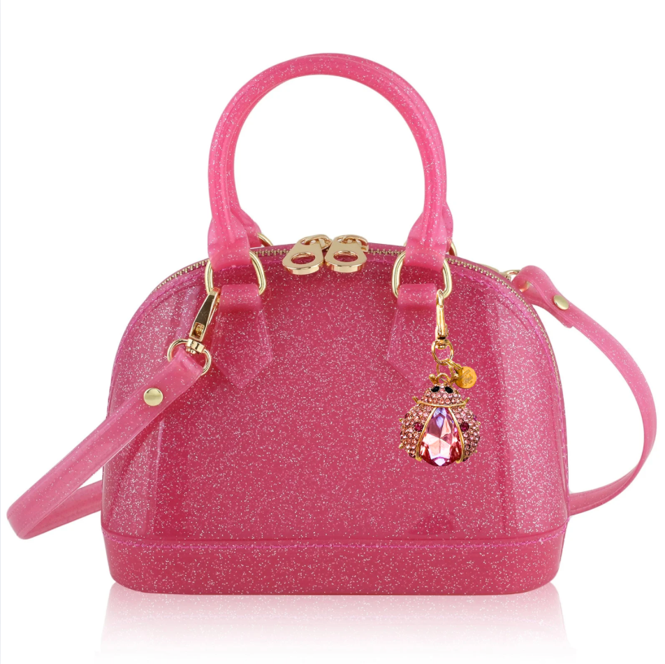 Carrying Kind Cate in Hot Pink Sparkle: Charming Addition