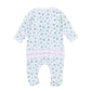 Magnolia Baby  Little Ones Printed Ruffle Footie - Pink
