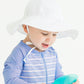Rufflebutts Kids White Sun Protective Hat