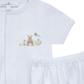 Magnolia Baby Bunny's Basket Diaper Cover Set - Light Blue