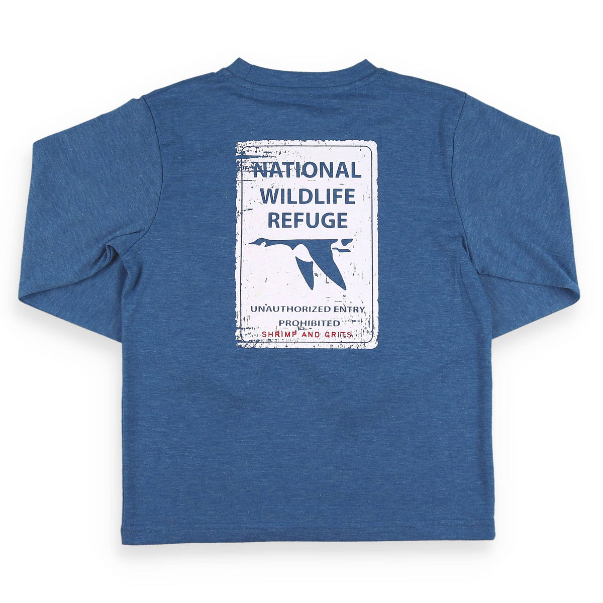 Shrimp and Grits Kids Wildlife Refuge Graphic Tee