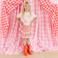 Sweet Wink Red Gingham Skort - Kids Clothing--Patriotic--Fourth of July