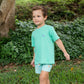 Zuccini Dinosaur Harry's Play Tee, Covington Green Knit