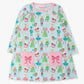 Rufflebutts Girls Nutcracker Christmas Wishes Knit A-line Applique Pockets Dress