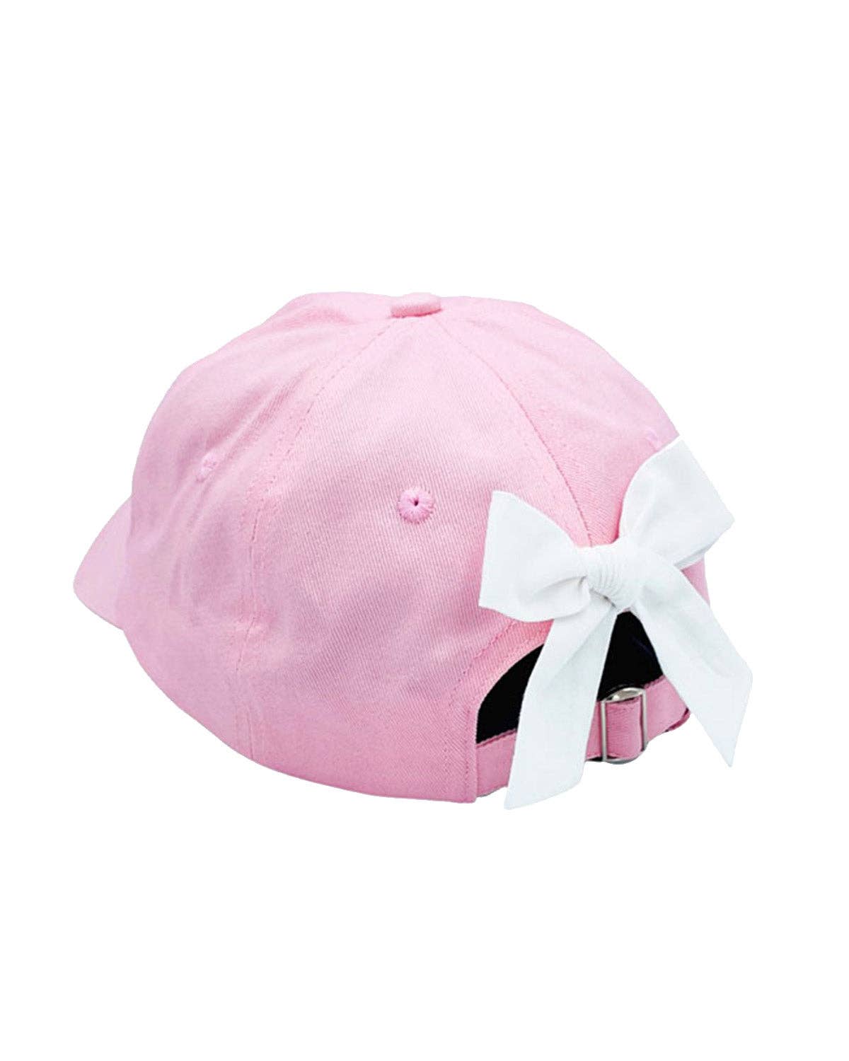 Bits and Bows Big Sister Bow Baseball Hat (Baby, Youth)