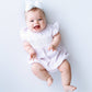 Magnolia Baby Julia Smocked Bubble - Pink