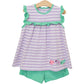 Trotter Street Fishy Fishy Ruffle Short Set