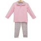 Trotter Street Autumn Blooms 1/4 Zip Pullover Set