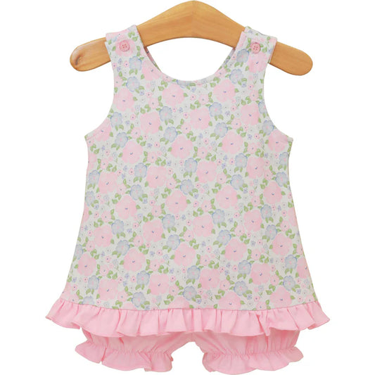 Trotter Street  Floral Blossoms Bloomer Set
