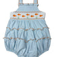 Whimsy Bay Goldfish Gang Smocked Bubble