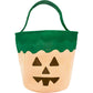 Bits and Bows Customizable Seersucker Pumpkin Tote