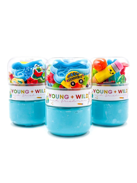 Young, Wild and Friedman Grab and Go Dough Jar--Back to School