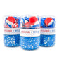 Young, Wild and Friedman Grab and Go Dough Jar--Fourth of July